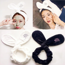 Load image into Gallery viewer, TwistTurban Headwear Velvet Rabbit Ears Headband Soft Towel Hair Band Wrap Headband For Bath Spa Make Up Women Girls Accessories