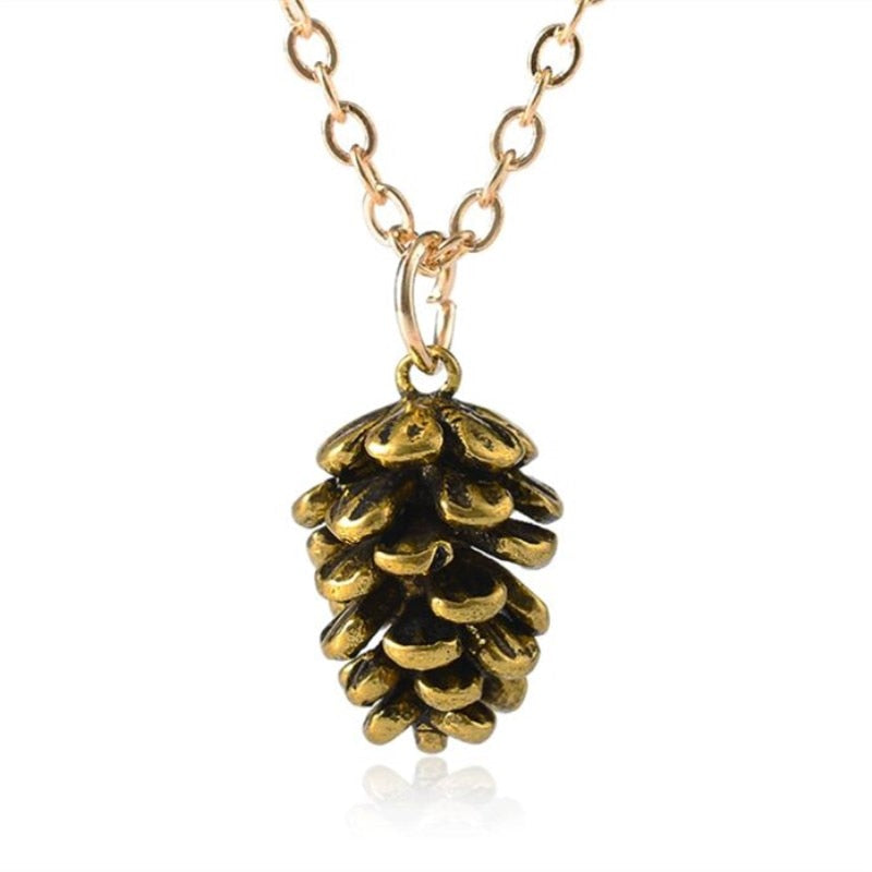 Timlee N031 New Simple Popular Pine Nut Plant Specimen Pendant Necklace,Fashion Jewelry Wholesale