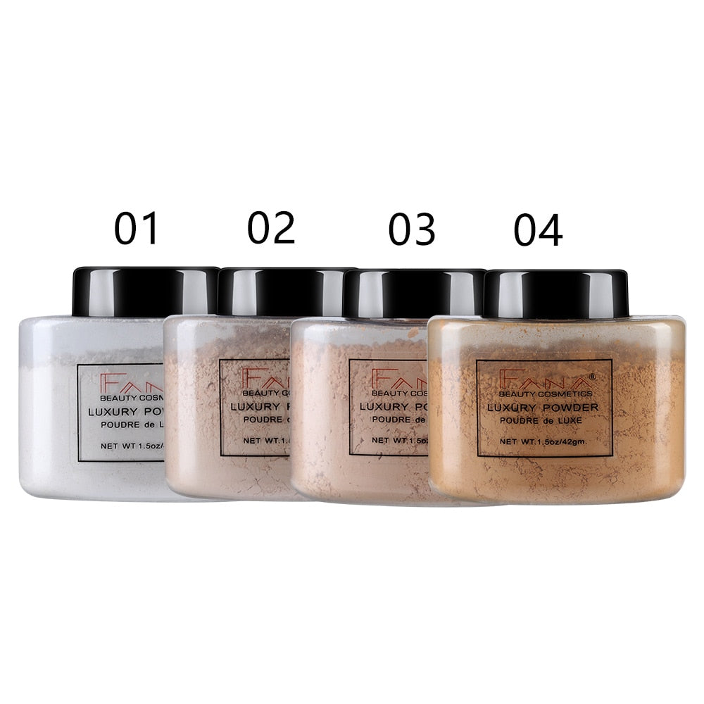 Smooth Loose Oil Control Face Powder banana powder Makeup Concealer Beauty Highlighter Mineral Powder Beauty Cosmetic
