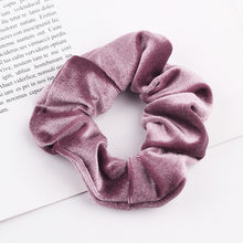 Load image into Gallery viewer, Velvet Scrunchie Hairband For Women Girls Elastic Hair Rubber Bands Hair Accessories Headband Gum Hair Tie Rope Ponytail Holder