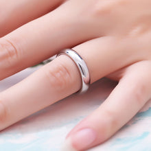Load image into Gallery viewer, KNOCK High quality Simple Round Men Rings female Rose Gold color wedding rings for women Lover&#39;s fashion Jewelry  Gift