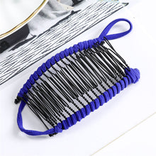 Load image into Gallery viewer, Women Banana Hair Pins Lazy Hair Comb Stretchable Hair Accessories Professional Hair Clip For Women Insert Comb Magic Hair Grips