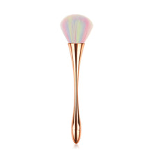 Load image into Gallery viewer, Rose Gold Powder Blush Brush Professional Make Up Brush Large Cosmetic Face Cont Cosmetic Face Cont brocha colorete Make Up Tool
