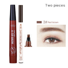 Load image into Gallery viewer, Tint my 4-tip Liquid Eyebrow Pencil Waterproof Apply Well Tattoo Makeup For Women Eyes Cosmetics Natural Wild Brown Eyebrow Gel