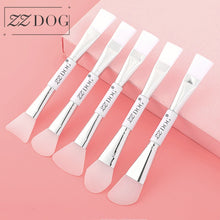 Load image into Gallery viewer, ZZDOG 1Pcs Cosmetic Beauty Tool Skin-Care Concealer Makeup Brushes Silica Gel Wool Fiber Blending Double-Ended Facial Mask Brush