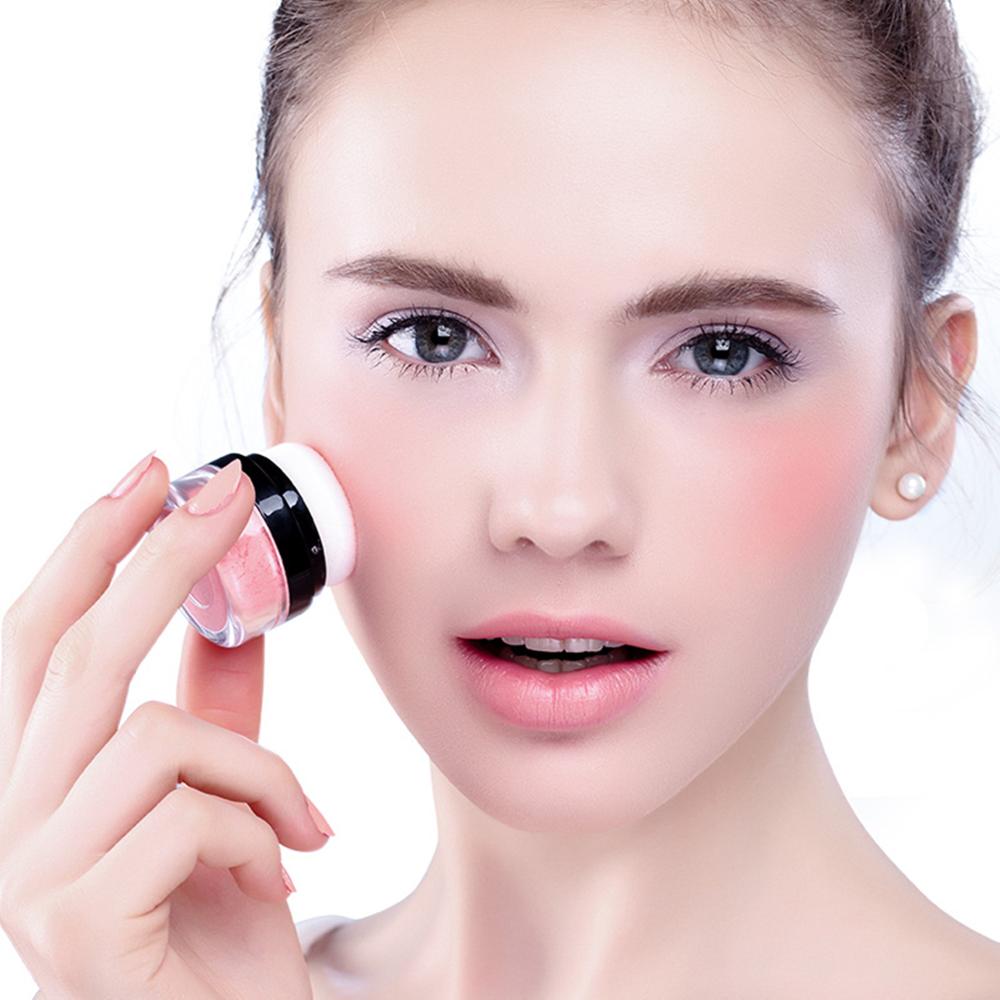 ILISYA Soft Face Blusher Powder Cheek Rouge Nourishing Nude Makeup Brightening Complexion Repair Cosmetics Maquiagem