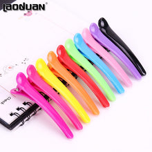 Load image into Gallery viewer, 10PCS/lot Multicolor Professional Styling Duckbill Hair Clip Hairdressing Salon Hairpins Hair Pins Accessories Headwear Barrette