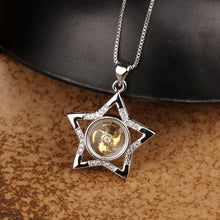 Load image into Gallery viewer, New Arrival Rotatable Windmill Pendant Necklace AAA Cubic Zirconia Pave Gold Silver Color Crystal Necklace Jewelry Women Men