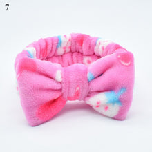 Load image into Gallery viewer, 2022 New Lovely Flannel Soft Bunny Ear Make Up Headbands Women Hairbands &quot;OMG&quot; Rabbit ear Hair Band For Girls Hair Accessories