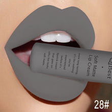 Load image into Gallery viewer, QIBEST Liquid Lipstick Waterproof Lip Gloss 34 Colors Matte Lipstick Long lasting Lipgloss Cosmetics Lips Makeup Nude Maquiagem