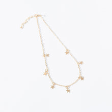 Load image into Gallery viewer, Gold Color Star Party Women&#39;s Pendant Necklace Fashion Female Choker Necklaces Jewelry Simple Ladies Pentagon-Star Jewelry Gifts