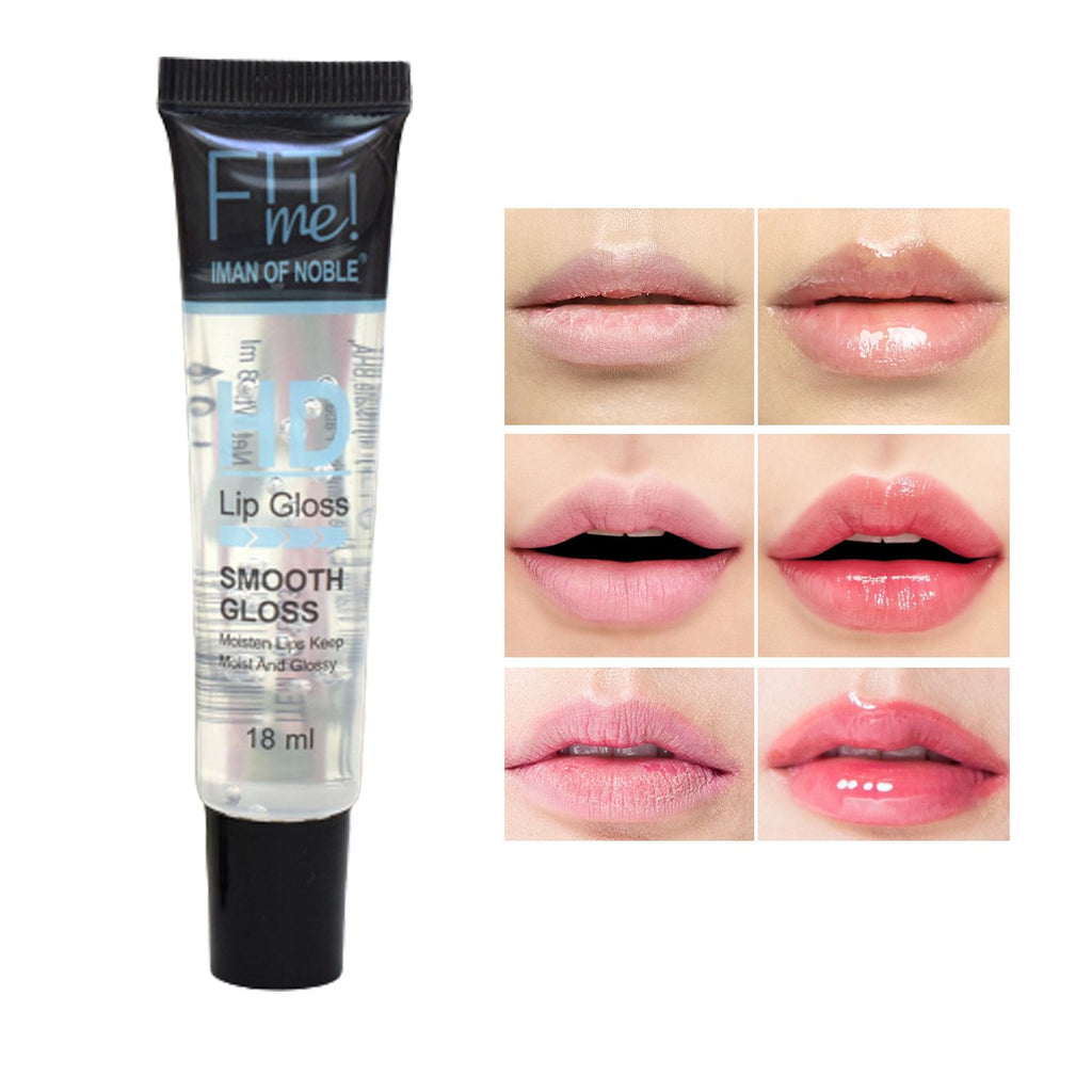 3D Lip Gloss Transparent Holographic Lip Plumping Shiny Pearl Moisturizer Color-changing Oil Lip Makeup Plumper Nutritious Care