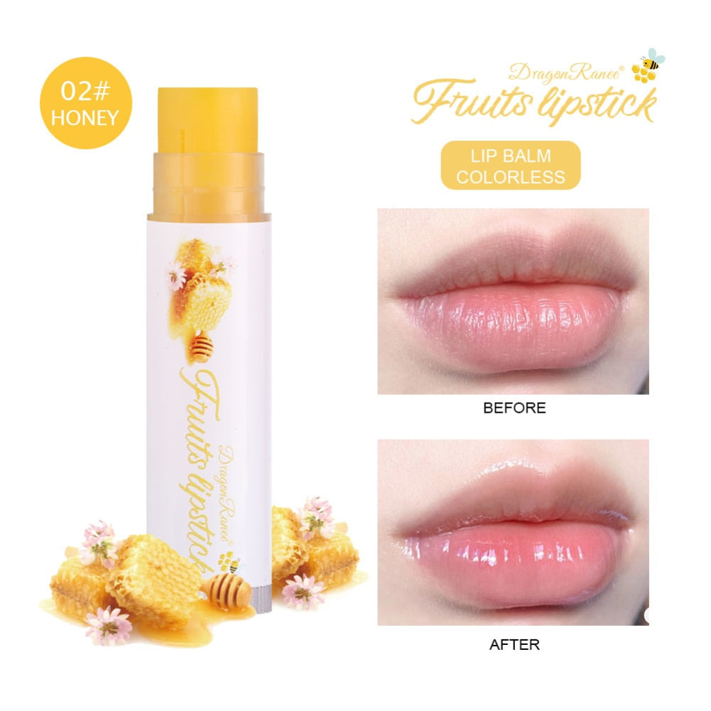 Color Changing Lip Balm Fruity Scent Non-Stick Cup Moisturizing Anti-cracking Lasting Lipstick Women Makeup Cosmetic Maquillaje