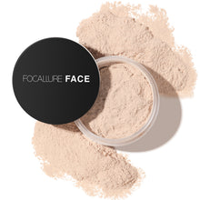 Load image into Gallery viewer, FOCALLURE Face Loose Powder Mineral 3 Colors Waterproof Matte Setting Finish Makeup Oil-control Professional Cosmetics for Women