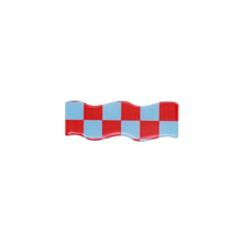 Load image into Gallery viewer, ins wave checkerboard hairpin sweet wild bangs clip color plaid hairpin side clip net red hair accessories female tide