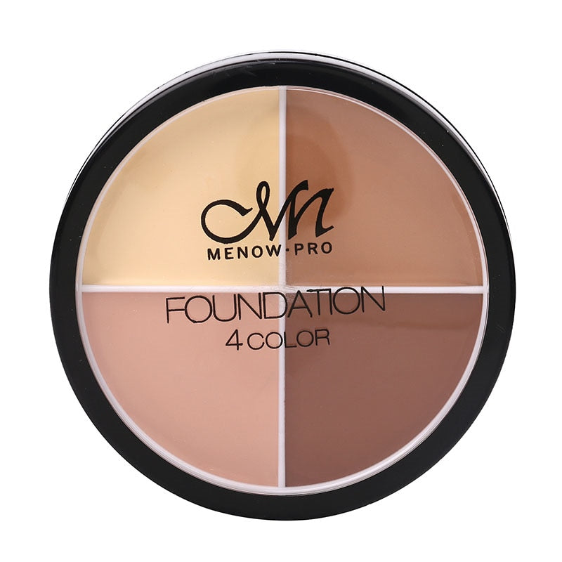 Contour Palette Face Shading Grooming Powder Makeup 4 Colors Long-Lasting Face Make Up Contouring Bronzer Dark Circle Cosmetics