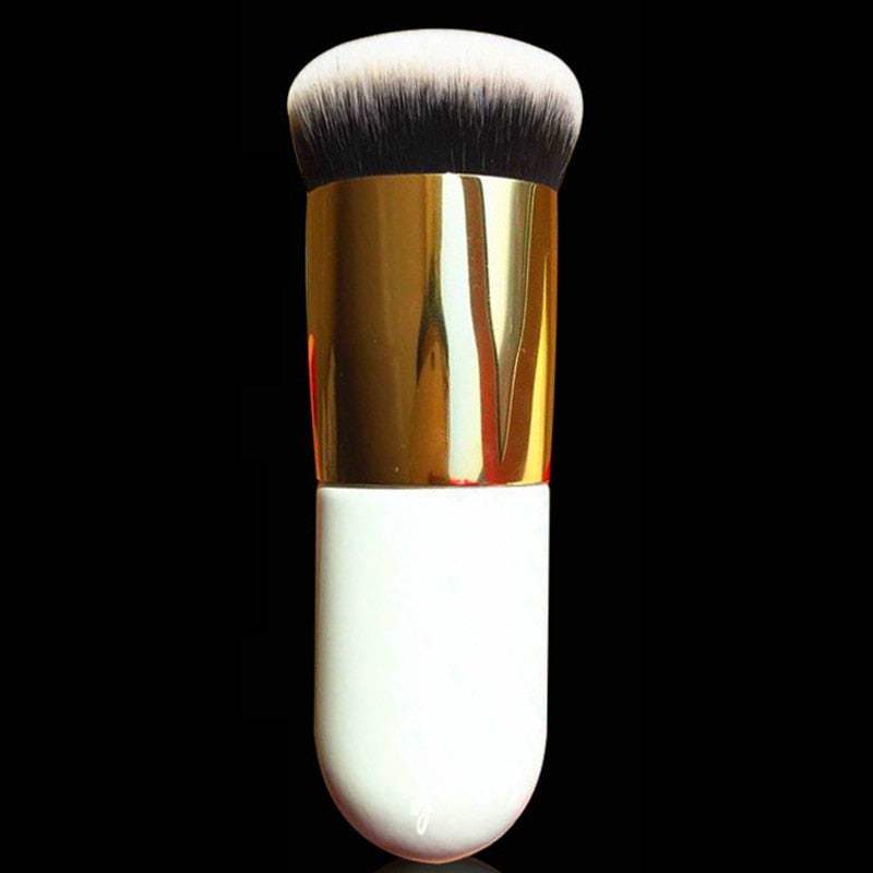 New Chubby Pier Foundation Brush Flat Cream Makeup Brushes Professional Cosmetic Make-up Brush
