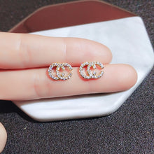 Load image into Gallery viewer, Trendy New Long Asymmetry Pendant Earrings for Women Female Simple Hypoallergenic Geometric Tassel Earrings Jewelry Accessories
