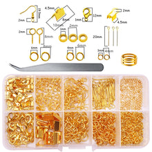 Load image into Gallery viewer, Jewelry Accessories Making Kit for Earring Hook Lobster Clasp Open Jump Ring Jewelry Supplies Making Connector Set for Beads
