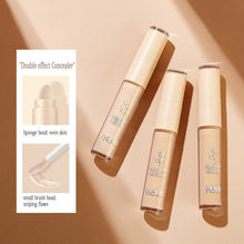Load image into Gallery viewer, NOVO Double Head Concealer Facial Professional Cosmetics Cover Spots Acne Marks Dark Circles Natual Face Makeup Concealer Pen