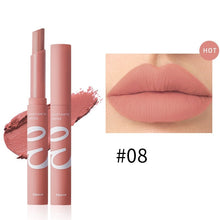Load image into Gallery viewer, Waterproof Matte Velvet Lipstick  12 Colors Long Lasting Red  Pink Lipsticks Non Stick Nude Series  Lip Tint  Cosmetic Makeup