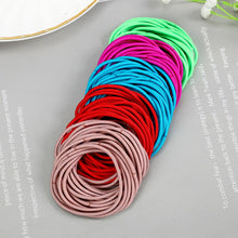 Load image into Gallery viewer, AWAYT 50pcs/lot 5CM Hair Accessories Women Rubber Bands Ties Scrunchies Elastic Hairband Girls Headband Decorations Gum for Hair