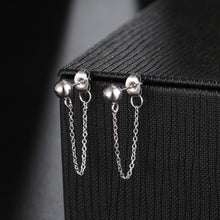 Load image into Gallery viewer, Stainless Steel Earrings 2022 Trend Cross Geometric Element Stars Heart Fashion Tassel Chain Earrings For Women Jewelry Friends