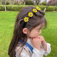 Load image into Gallery viewer, 2022 New Children&#39;s Sweet Cute Flower Cartoon Braided Hair Band Hairpin Jewelry Girl Accessories Headwear