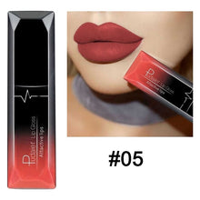 Load image into Gallery viewer, Waterproof Nude Matte Velvet Glossy Lip Gloss Lipstick Lip Balm Sexy Red Lip Tint 21 Colors Women Fashion Makeup Christmas Gifts