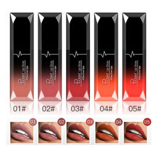 Load image into Gallery viewer, Waterproof Nude Matte Velvet Glossy Lip Gloss Lipstick Lip Balm Sexy Red Lip Tint 21 Colors Women Fashion Makeup Christmas Gifts