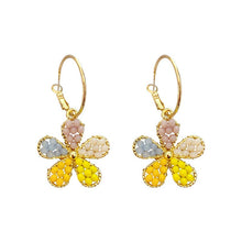 Load image into Gallery viewer, Fashion Boho Earrings For Women Colorful Style Sweet Flower Earrings Jewelry Spring Summer Floral Beaded Earrings Accessories