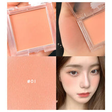 Load image into Gallery viewer, 6 Colors Peach Red Rouge Blush Palette Mashed Long Lasting Cheek Blusher Cream Power Tint Cosmetic Face Makeup Contouring TSLM2