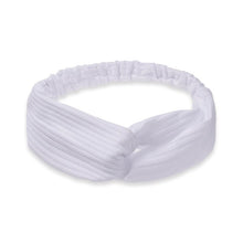 Load image into Gallery viewer, Headband Suede face wash headband literary fashion solid color cross knitted hair band Hair accessories  y2k