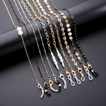 Load image into Gallery viewer, kissme Mask Sunglass Chains For Women Men Black Gold Silver Color Alloy Beads Antislip Chains Fashion 2022 Accessories Wholesale