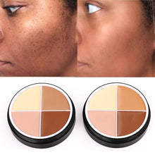 Load image into Gallery viewer, Contour Palette Face Shading Grooming Powder Makeup 4 Colors Long-Lasting Face Make Up Contouring Bronzer Dark Circle Cosmetics