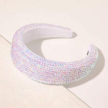Load image into Gallery viewer, Luxury New Bejeweled Padded Headbands Fashion Luxurious Rhinestones Sponge Hairbands for Women Sparkly Novelty Headbands