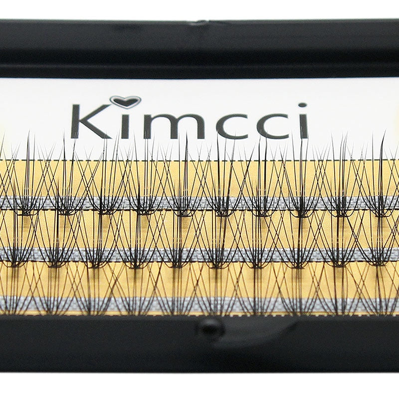 Kimcci Fashion 60pcs Professional Makeup Individual Cluster Eye Lashes Grafting Fake False Eyelashes Free Shipping