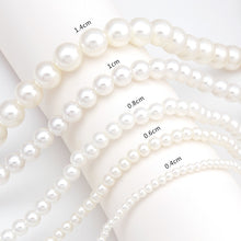 Load image into Gallery viewer, Elegant Big White Imitation Pearl Beads Choker Clavicle Chain Necklace For Women Wedding Jewelry Collar 2022 New