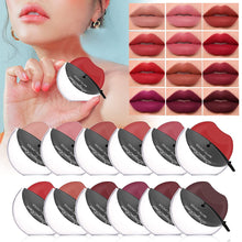 Load image into Gallery viewer, New Long Lasting Matte Lipstick Moisturizing Lips Waterproof Lazy Lip Stick High-pigment Makeup Cosmetic Velvet Solid Lip Gloss