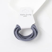 Load image into Gallery viewer, 1 Set Women Basic Elastic Hair Bands Scrunchie Ponytail Holder Headband Colorful Rubber Bands Fashion Hair Accessories