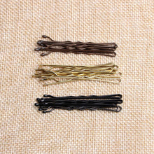 Load image into Gallery viewer, 150Pcs/Box Metal Hair Clips for Wedding Women Hairpins Barrette Curly Wavy Grips Hairstyle Bobby Pins Hair Styling Accessories