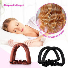 Load image into Gallery viewer, Heatless Curling Rod Headband Silk Rod Heatless Hair Heatless Curls Overnight Band Silk Magic Wave Hair Curler