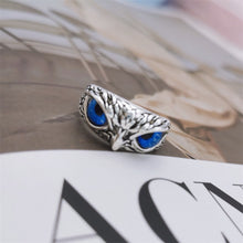 Load image into Gallery viewer, Charming Fashion Cute Little Owl Lovers Ring Creative Jewelry Vintage Multicolor Eyes For Women Man Couples Best Feeling Gift