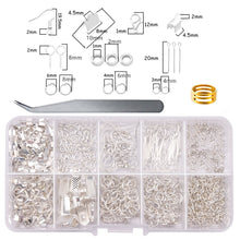 Load image into Gallery viewer, Jewelry Accessories Making Kit for Earring Hook Lobster Clasp Open Jump Ring Jewelry Supplies Making Connector Set for Beads