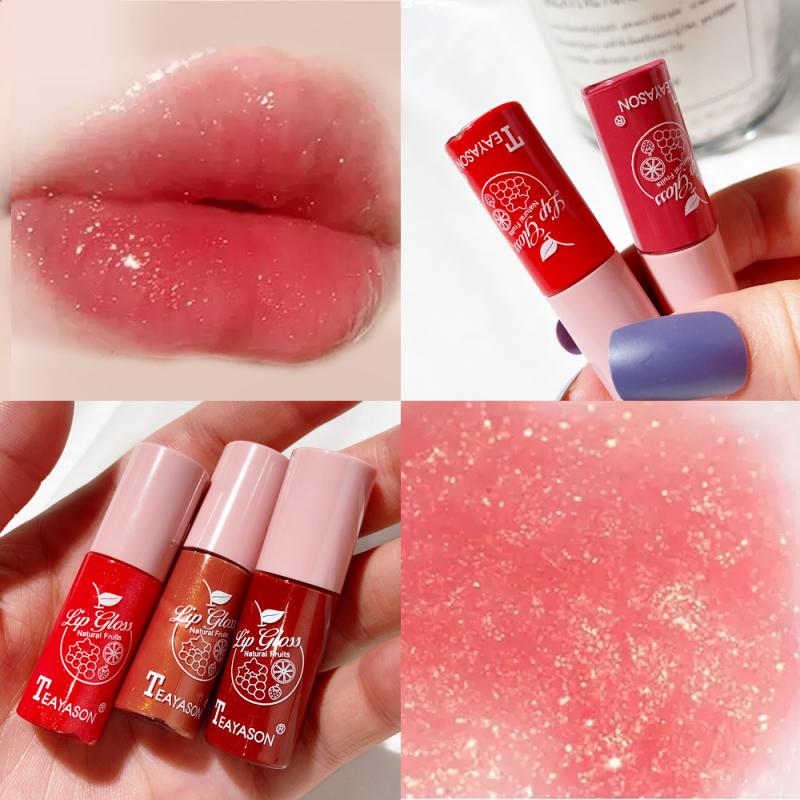 Mini 10 Colors Liquid Lip Gloss Waterproof Non-stick 24 Hours Long Lasting Velvet Matte Lipstick Lip Gloss Cosmetic Makeup TSLM2