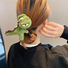 Load image into Gallery viewer, Korean Cute Dinosaur Hair Ties for Women 2022 Cartoon Head Rope Girl Cute High Elastic Hair Bands