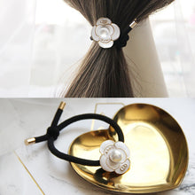 Load image into Gallery viewer, 2022 Hot Sale Korean Rhinestone Elegant Scrunchies Women Girls Elastic Hair Rubber Band Accessories Tie Hair Ring Rope Headdress