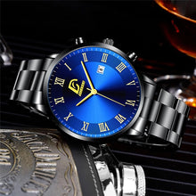 Load image into Gallery viewer, 2023 Fashion Mens Gold Stainless Steel Watches Luxury Minimalist Quartz Wrist Watch Men Business Casual Watch relogio masculino