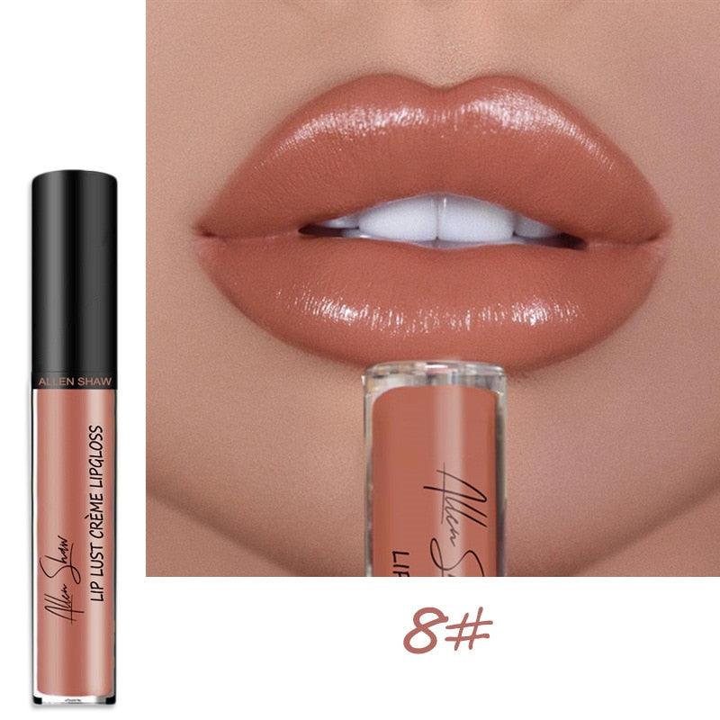 2022 New Liquid Lipstick Cosmetics Lip Gloss Tint Long Lasting Velvet Cream Lips Colors Matte Lipstick Makeup Pigment