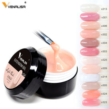 Load image into Gallery viewer, Hot Sale Newest 12 Colors Camouflage Color UV LED Nail Polish Builder Construction Extend Nail Hard Jelly Venalisa Poly Nail Gel